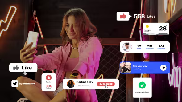 Videohive Media Elements Pack 37996071