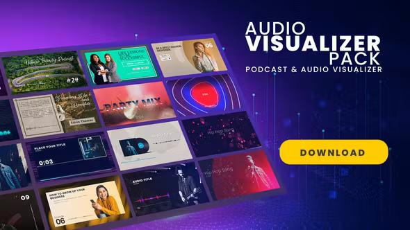 Videohive Podcast & Audio Visualizer Pack 27682557