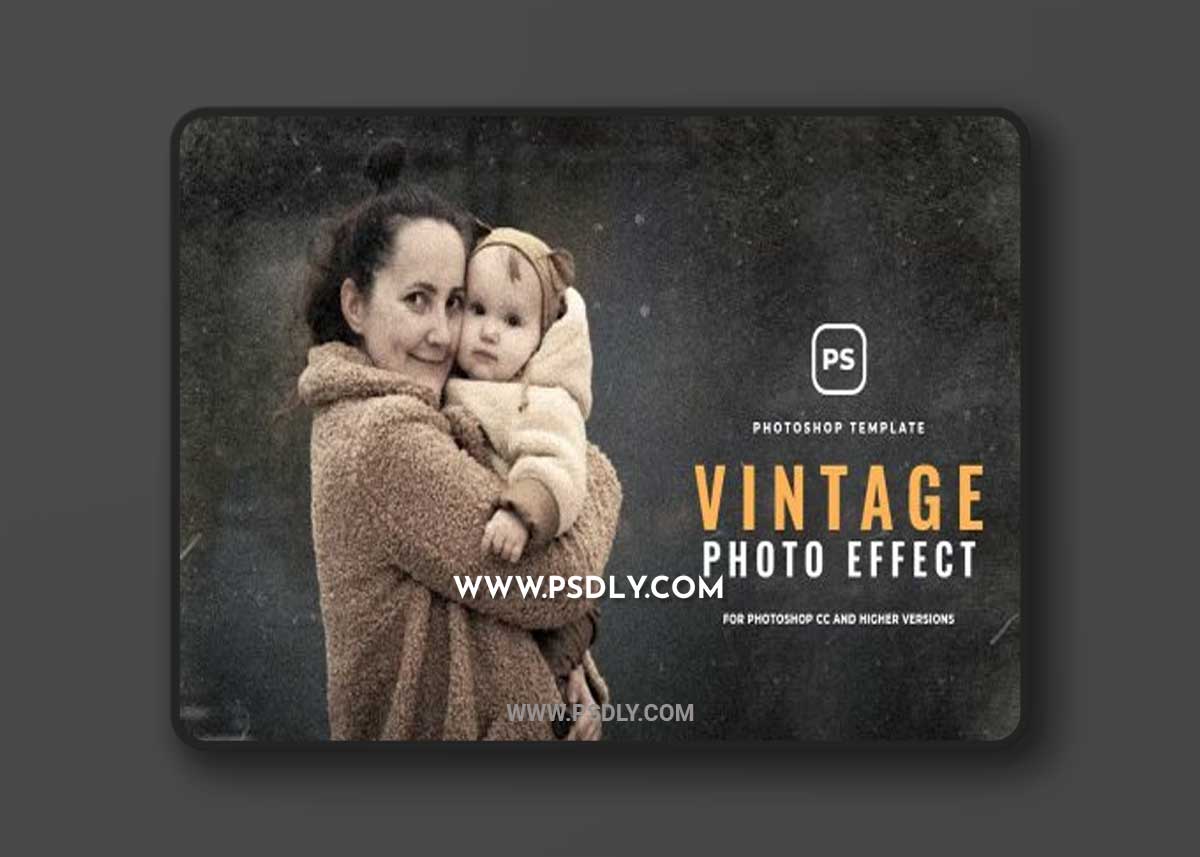 Vintage Effect Photoshop