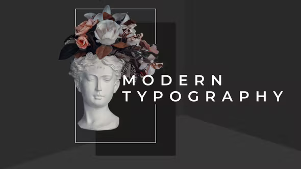 Videohive Modern Typography. 37719306