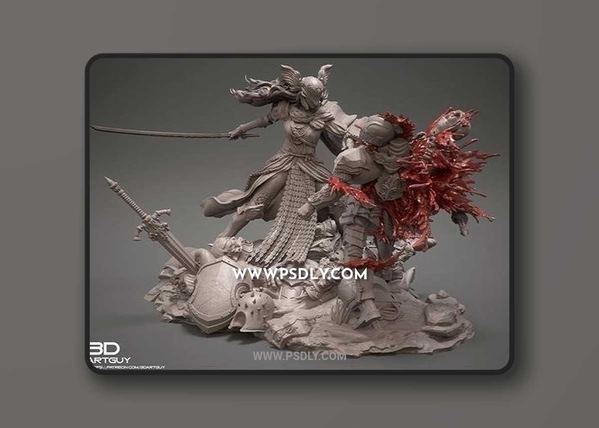 3DArtGuy - Fantasy Characters Pack May 2022 3D Model