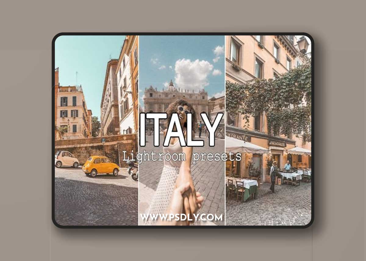 9 Italy Lightroom Presets
