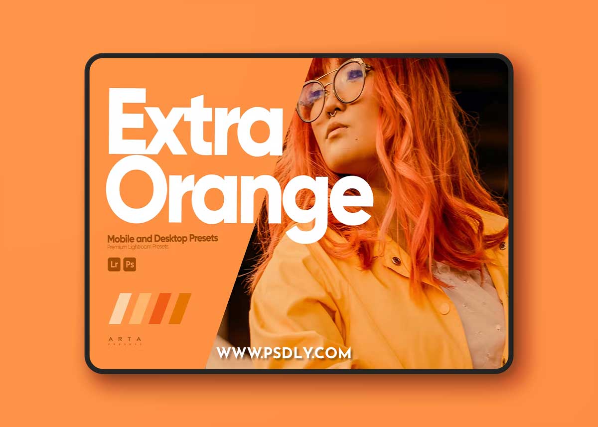 ARTA - Extra Orange Presets for Lightroom A2VN2VD