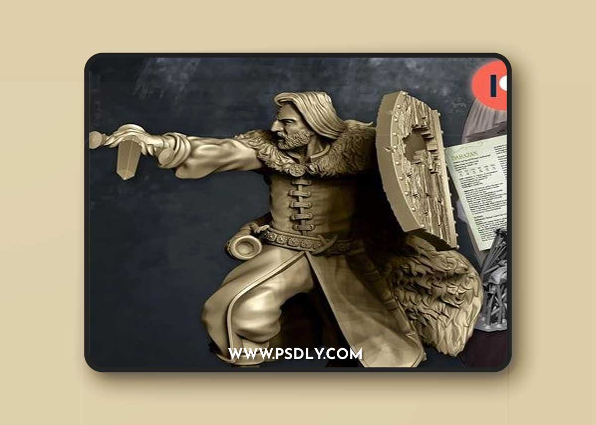 Barazan fighting 3D Print Model