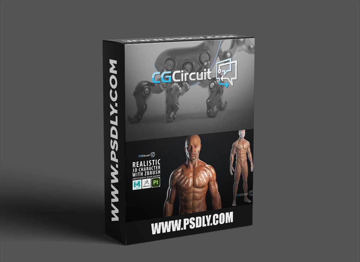 CGCircuit - Realistic 3D Character with Zbrush