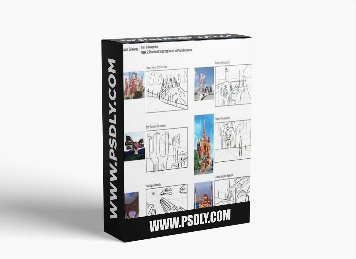 CGMA - Intro to Perpective WEEK1 - WEEK6