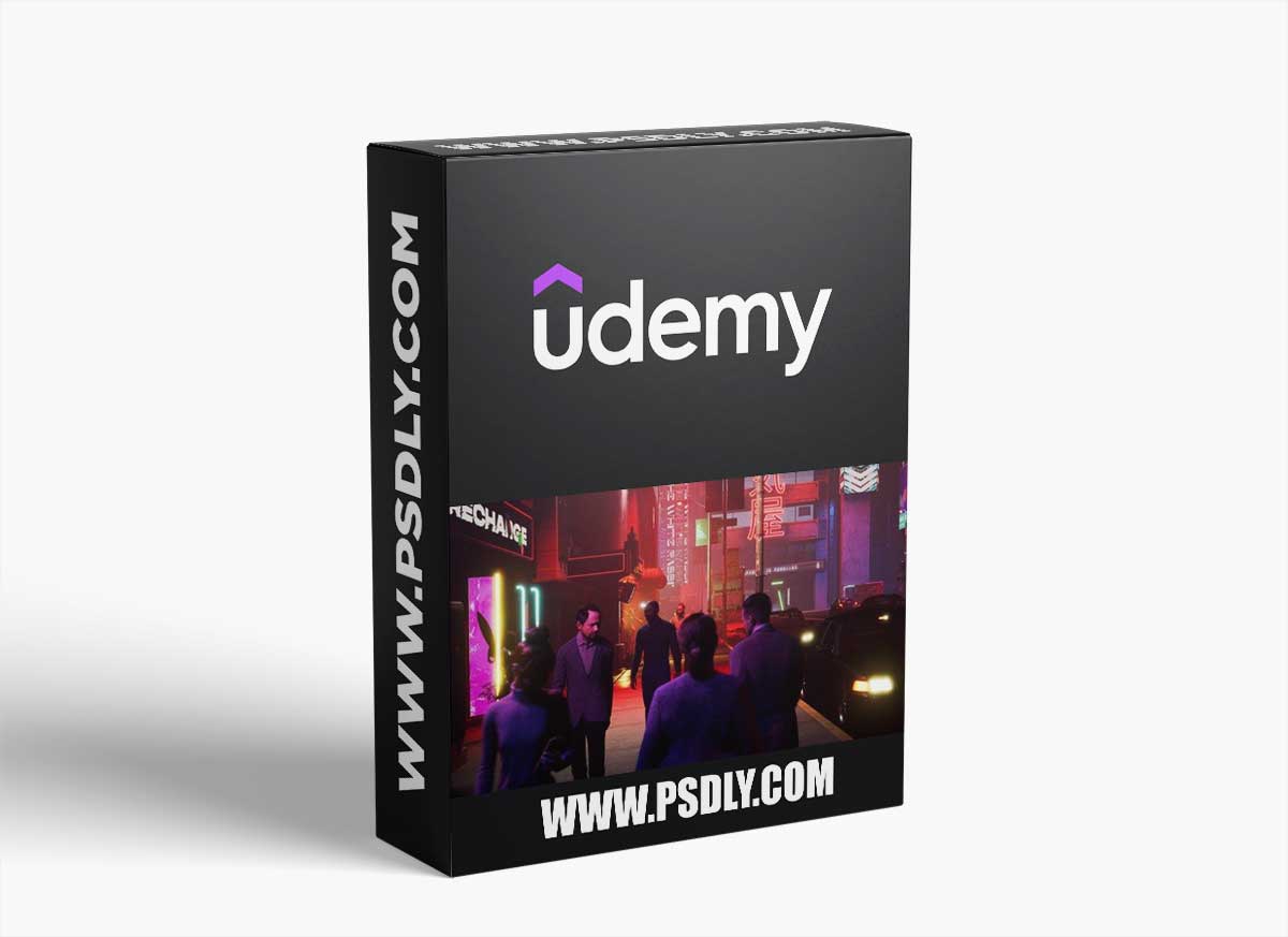 Create a Cyberpunk street in Unreal Engine 5