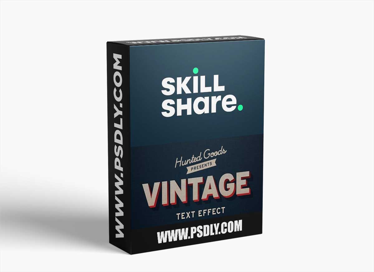 Create a Vintage Text Effect using Adobe Illustrator