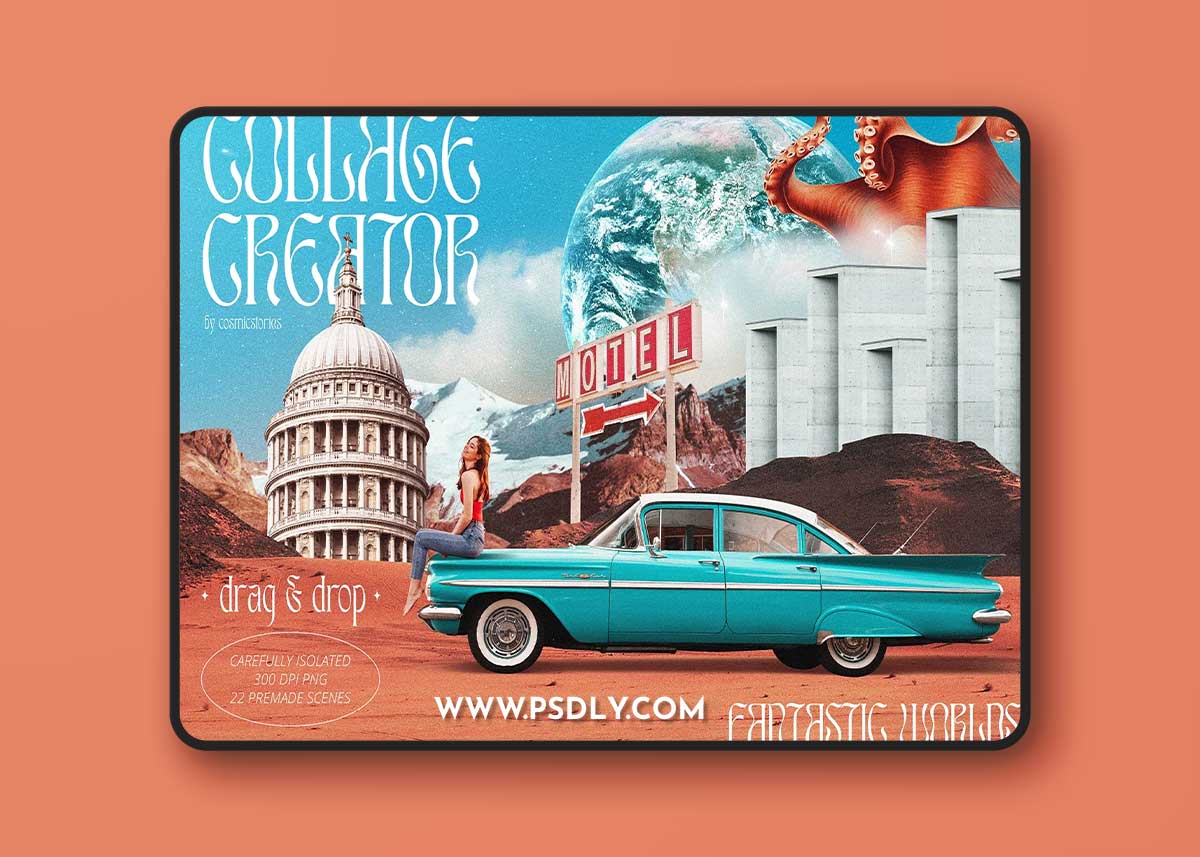 CreativeMarket - Collage Creator + Posters - 6408498