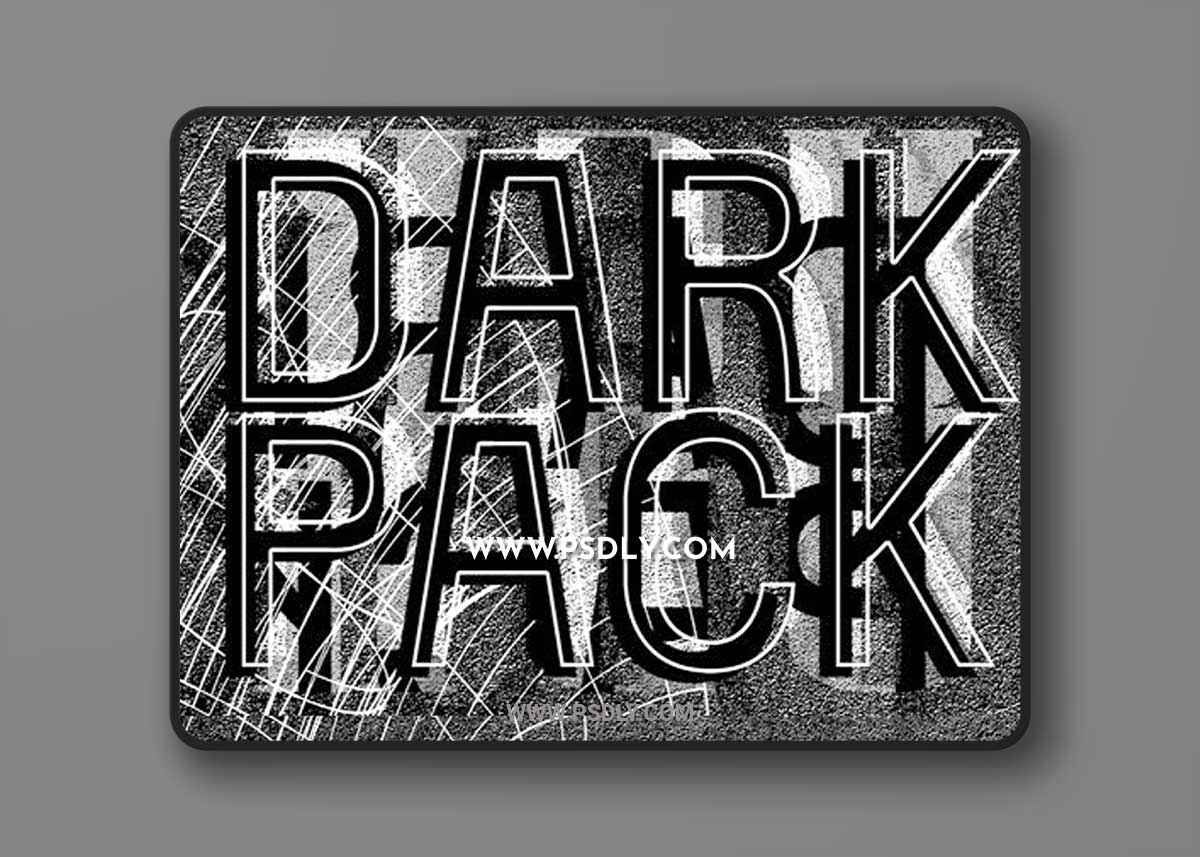Dark Pack - 70+ Elements