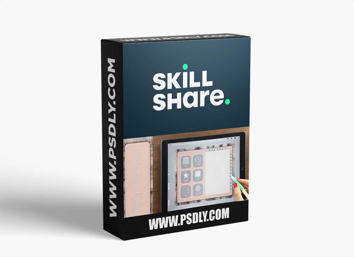 Design a Digital Planner on Your iPad in Procreate: Buttons, Stickers, Textures, & Tabs