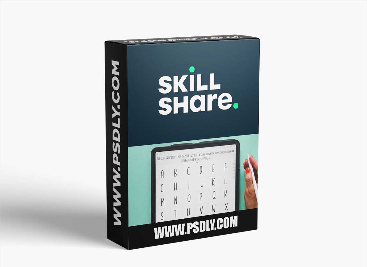 Design a Hand Drawn Font on Your iPad and Sell on Creative Market