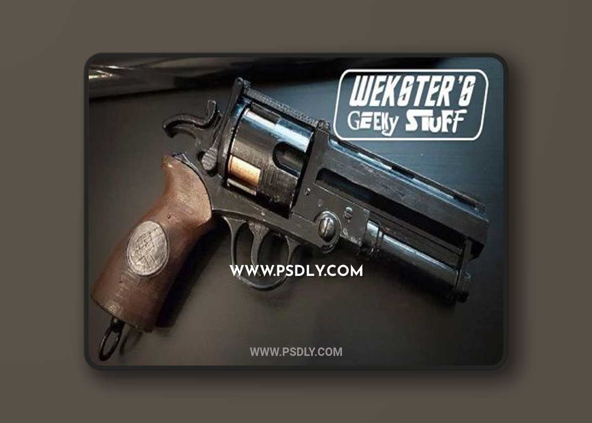 HELLBOY – GOOD SAMARITAN PISTOL 3D Model