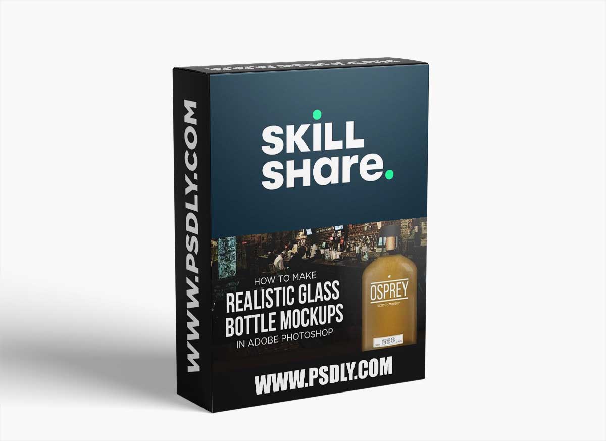 How to Create a Realistic Glass Bottle Mockup in Adobe Photoshop