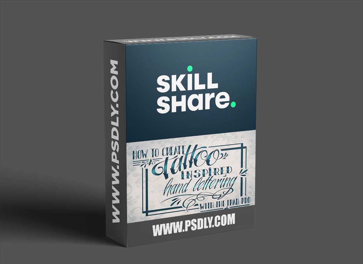 How to create a tattoo-inspired hand lettering with Procreate and the iPad Pro