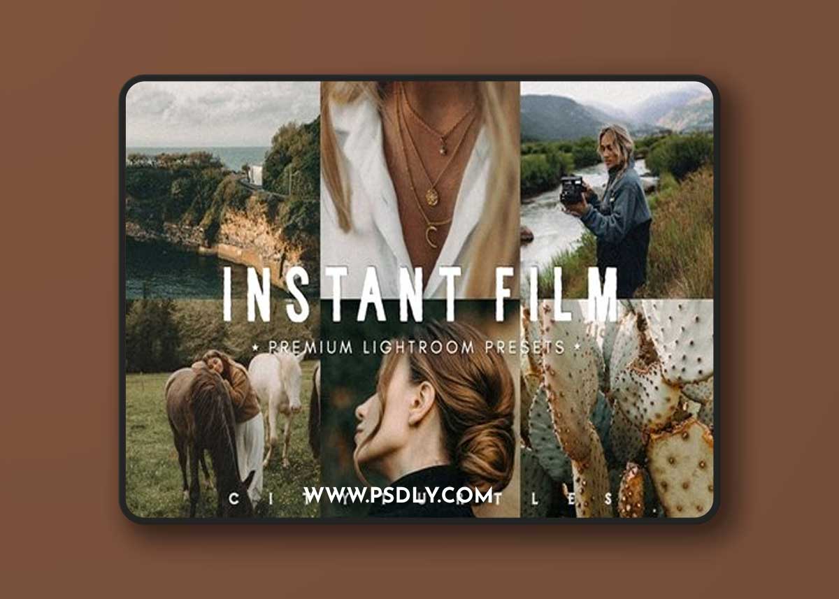 INSTANT FILM Retro Grain Lightroom Presets