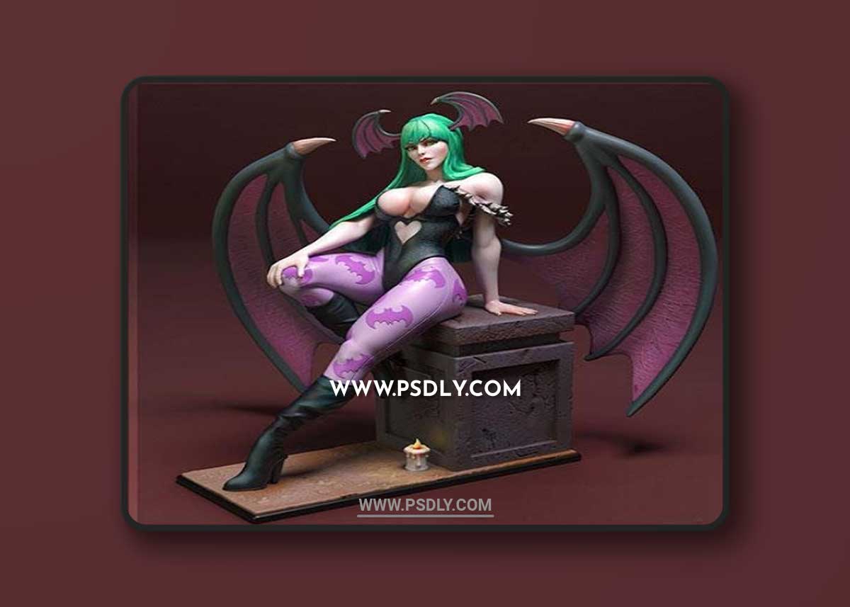 Morrigan Aensland 3D Print Model