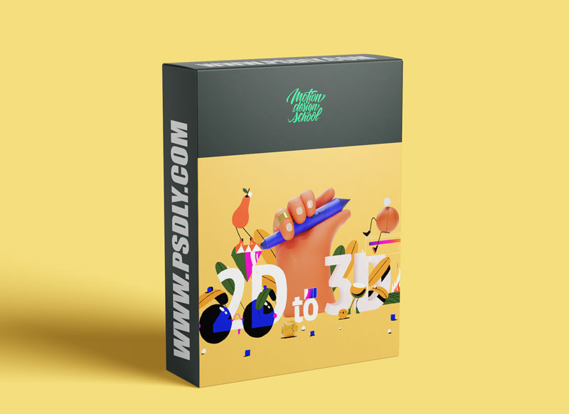 Motion Design School 2D to 3D with Cinema 4D Download