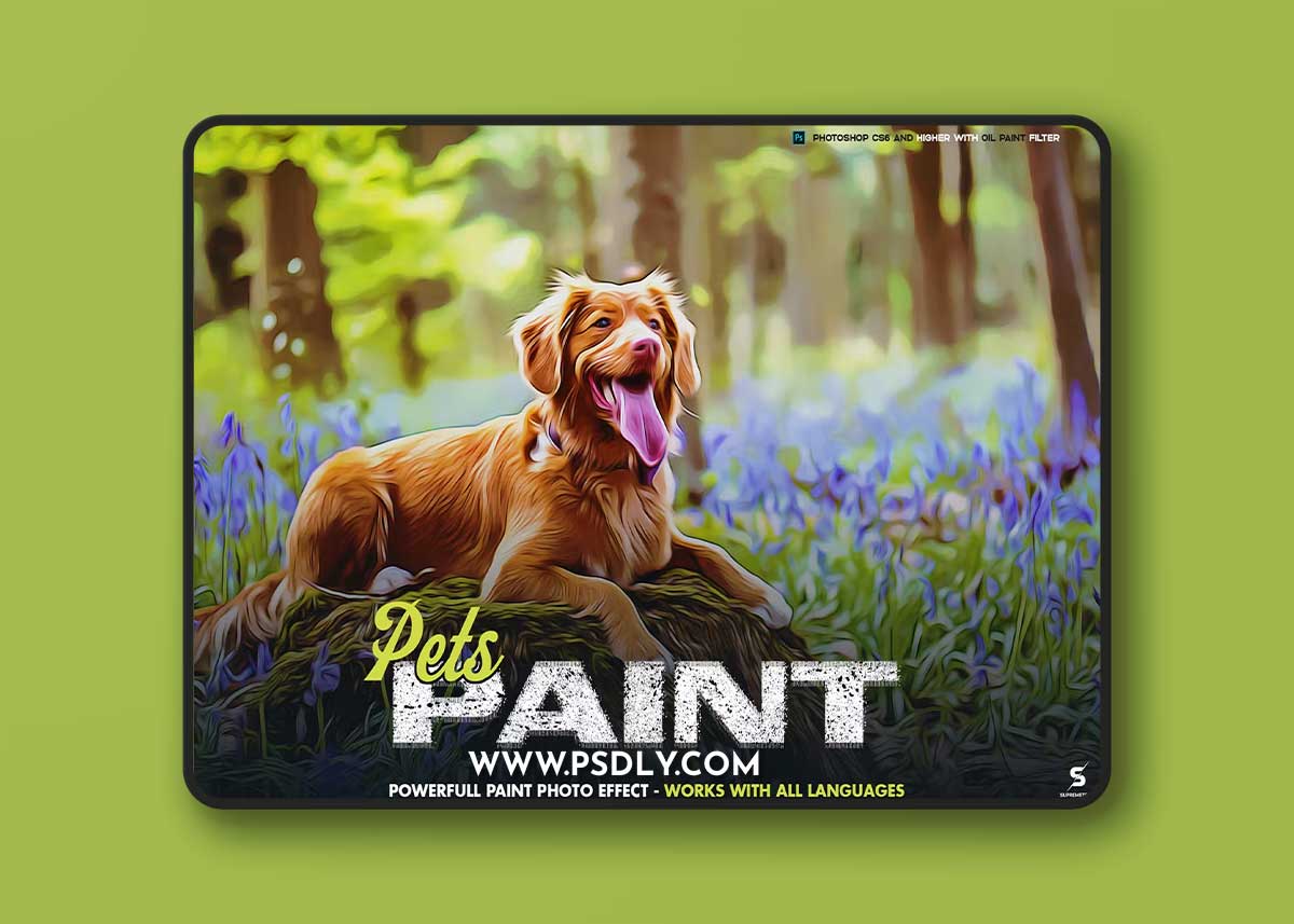 Pets Paint Photoshop Effect