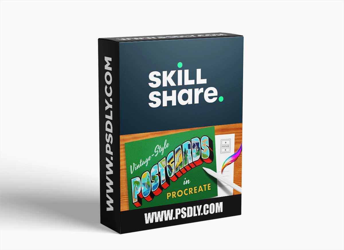 Postcards in Procreate: Vintage-Inspired Text Effects