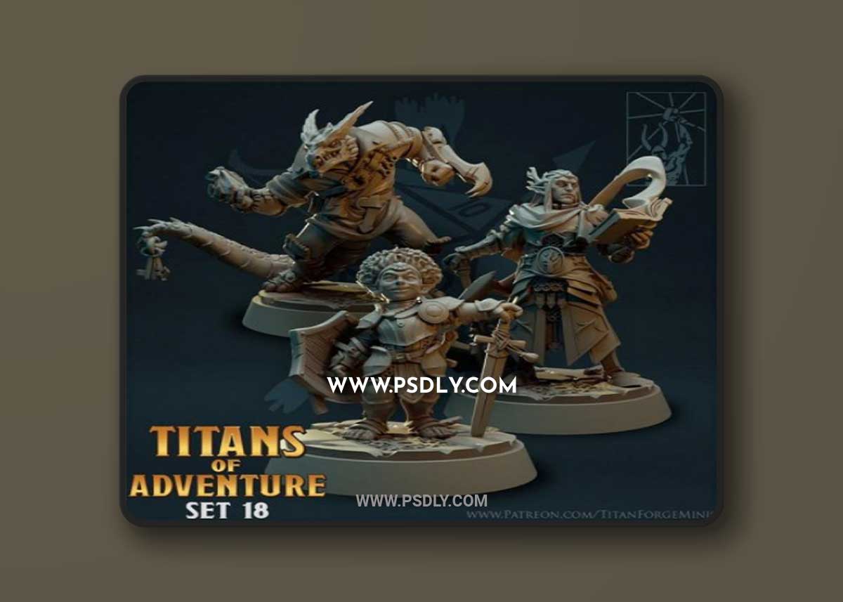 RPG Titans of Adventure set (5,6,7,8,9,10,,11,16,18,19,20,21,24)
