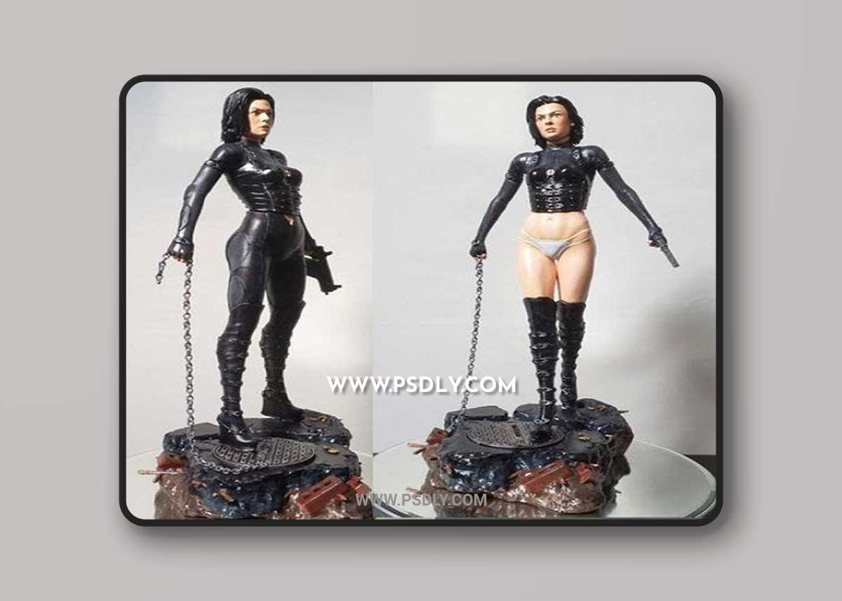 Resident Alice 3D Print Model