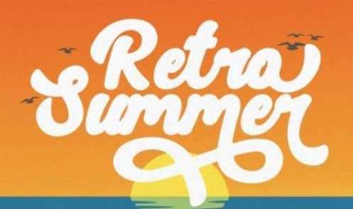 Retro Summer Font