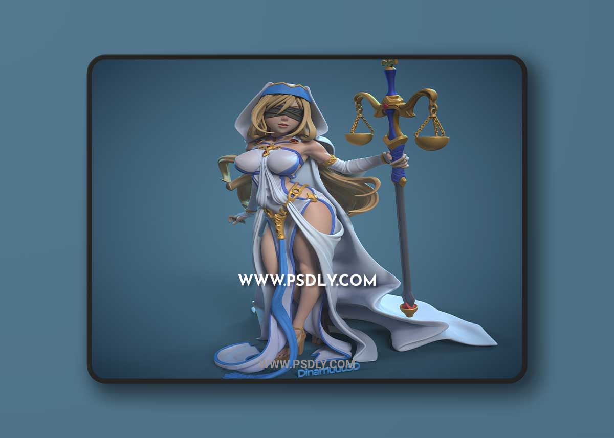 Sword Maiden 3D Print Model