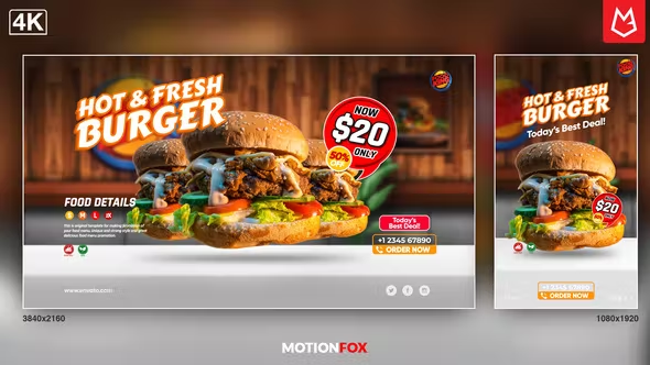 Videohive Food Menu Promo | v2 33486389