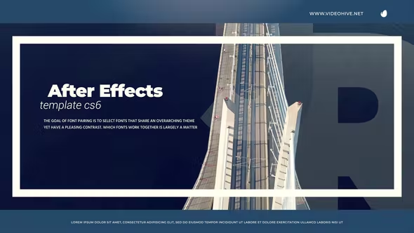 Videohive Frame and Light Slide 24921547