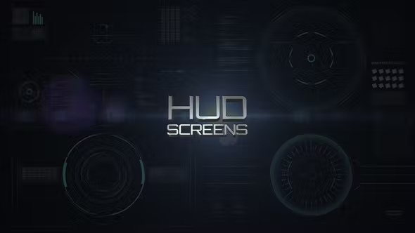 Videohive HUD Screens 38130495