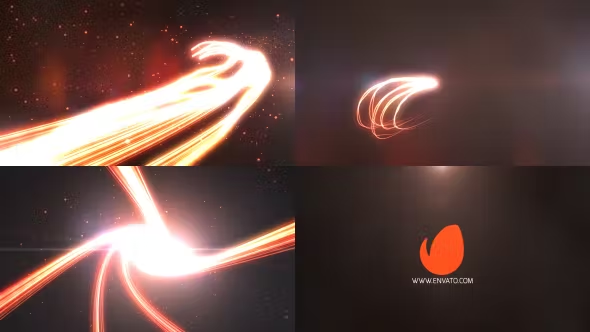 Videohive Light Trail Logo 18443070