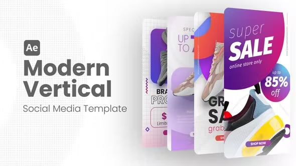 Videohive Modern Vertical Social Media Template 38193416