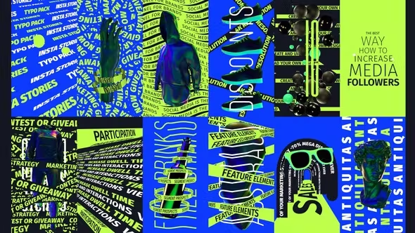 Videohive Stories Giveaway Typo 12-in Pack 38071708