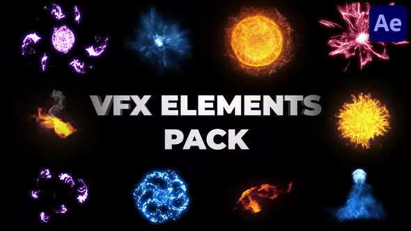 Videohive VFX Energy Elements for After Effects 38193052