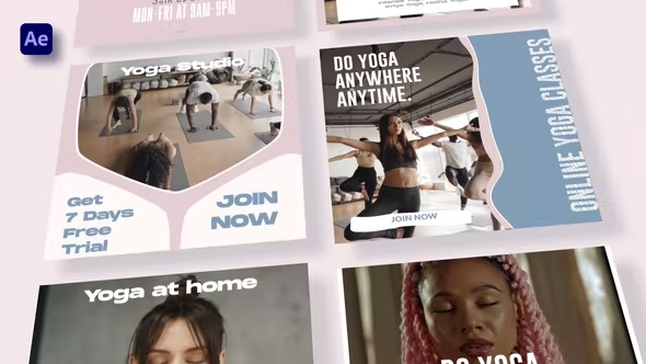 Videohive YOGA-Social Media Posts 38183087