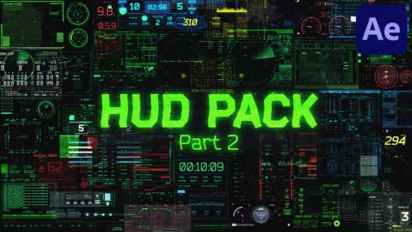 Videohive HUD Pack | Part 2 38250154