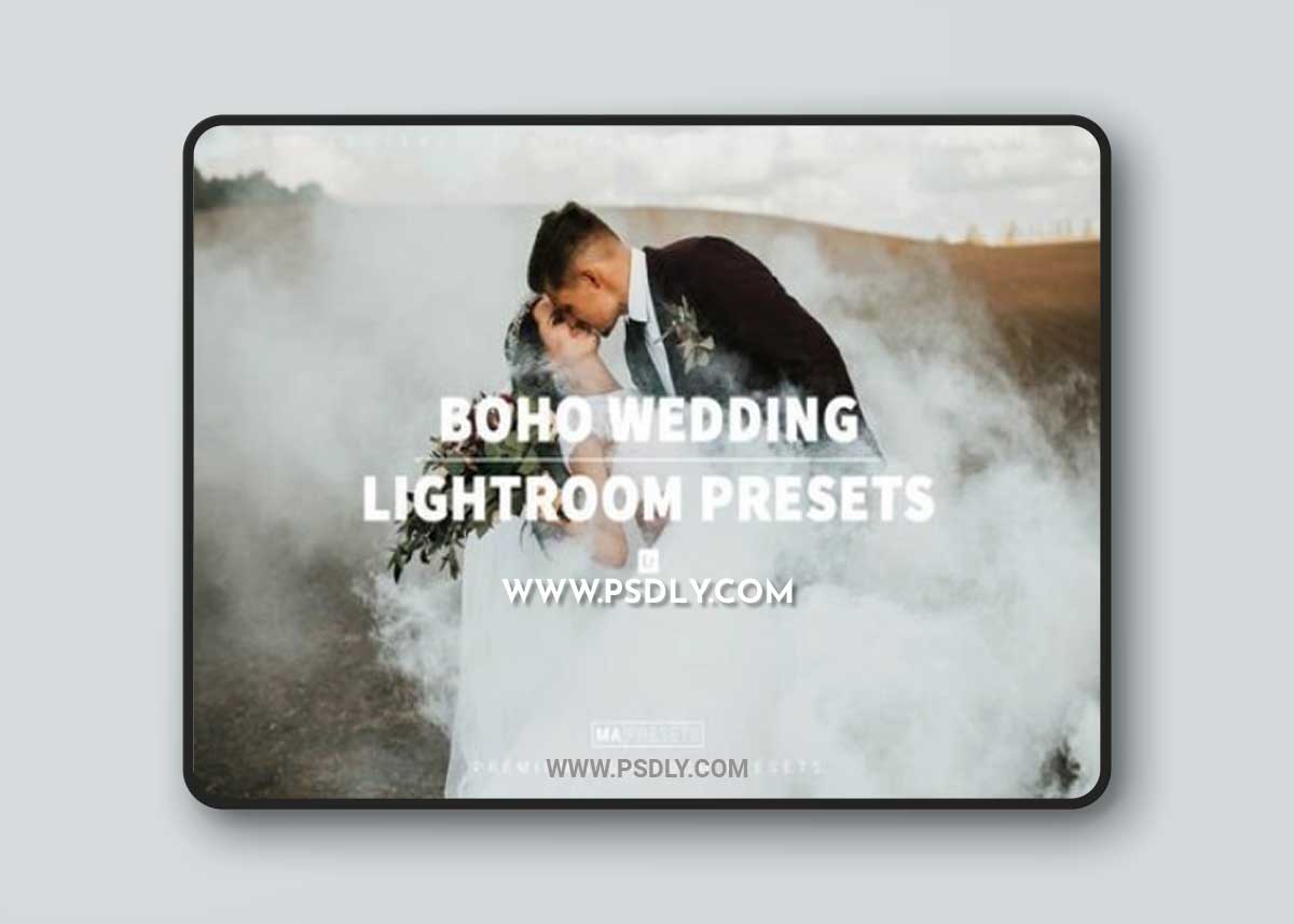 10 BOHO WEDDING Lightroom Presets