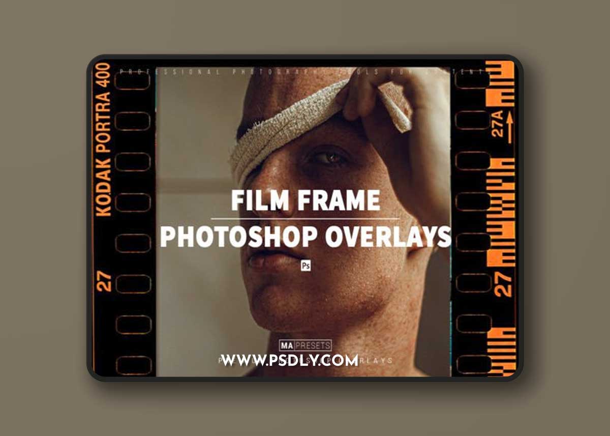 100 FILM FRAME OVERLAYS