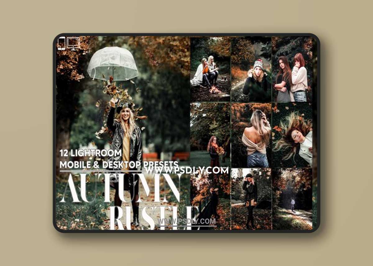 12 Autumn Rustle Lightroom Presets