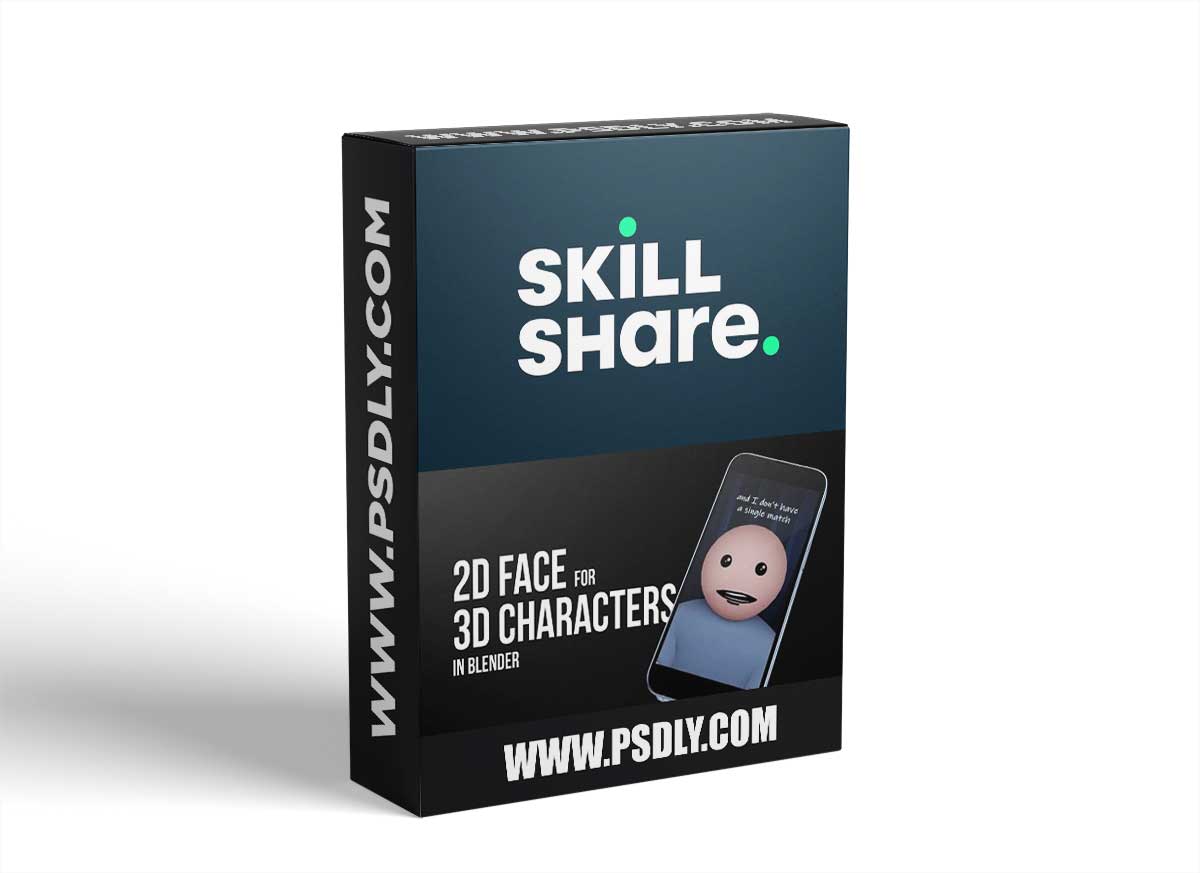 2D Face Animation for 3D Characters in Blender