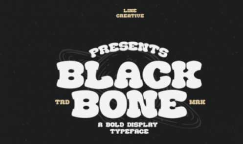 Black Bone Font