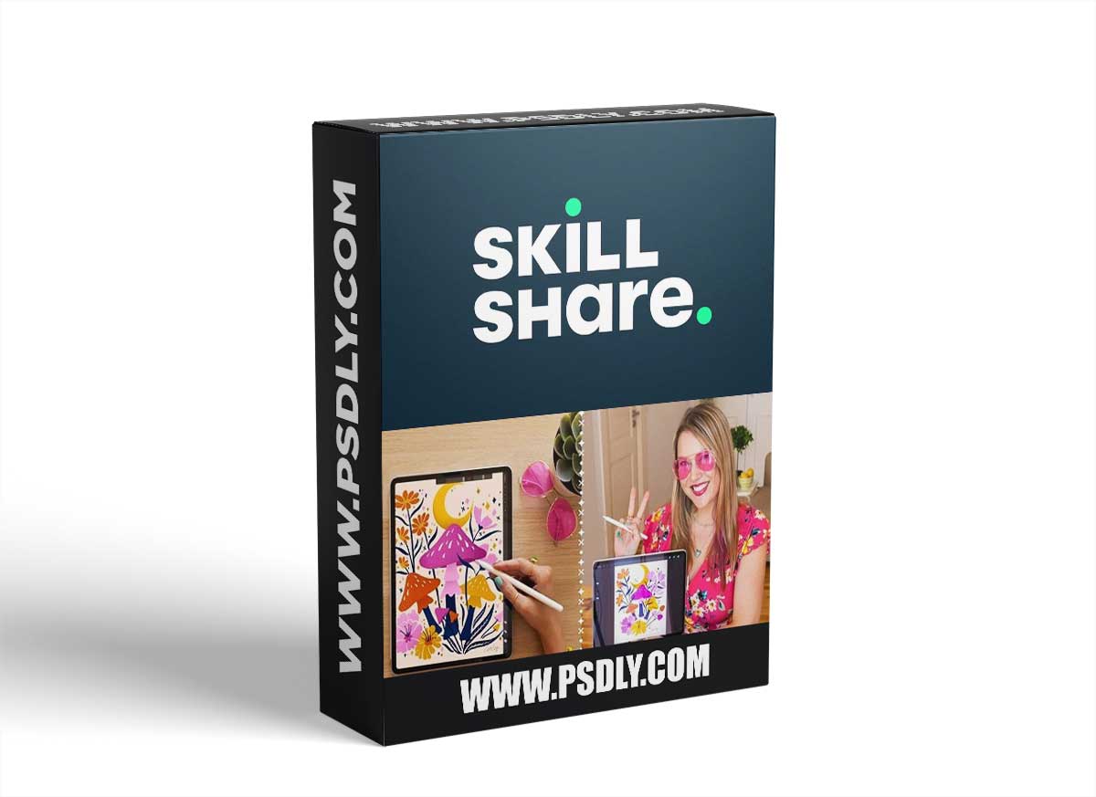 Blooms & Shrooms: Draw Fun & Funky Art in Procreate