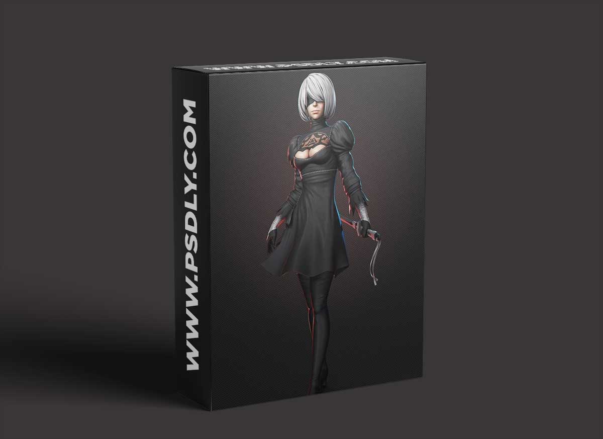 CP 44 - Level 3 Private [2B NieR Automata] [YanSculpts]