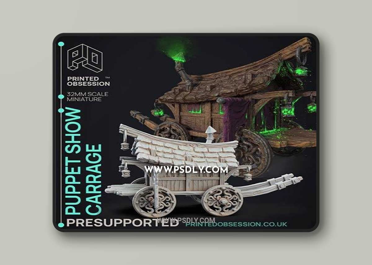 Caravan - Puppet Master's Show 3D Print