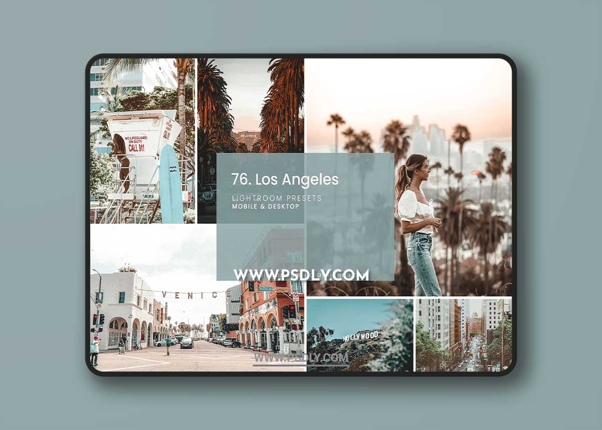 CreativeMarket - 76. Los angeles - Presets 4498919