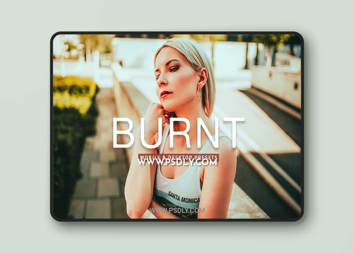CreativeMarket - Burnt Pro Lightroom Presets 7375231