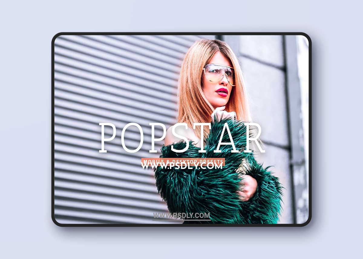 CreativeMarket - Popstar Pro Lightroom Presets 7382514