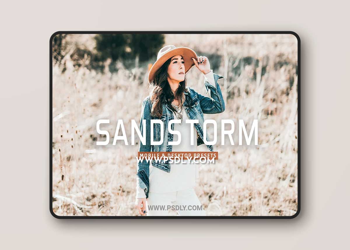 CreativeMarket - Sandstorm Pro Lightroom Presets 7387225