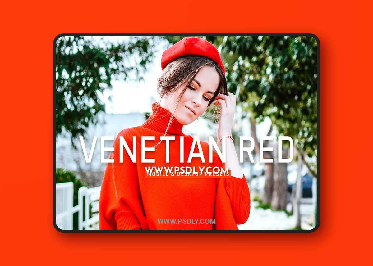 CreativeMarket - Venetian Red Pro Lightroom Presets 7387233